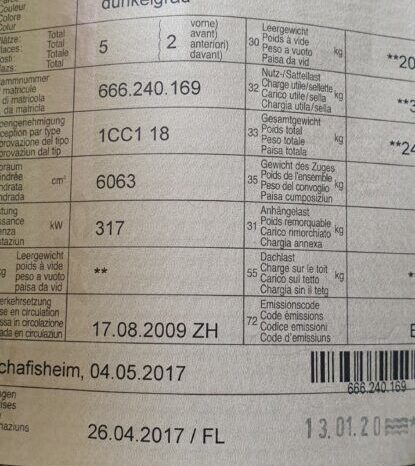 Chrysler 300c SRT 8 voll