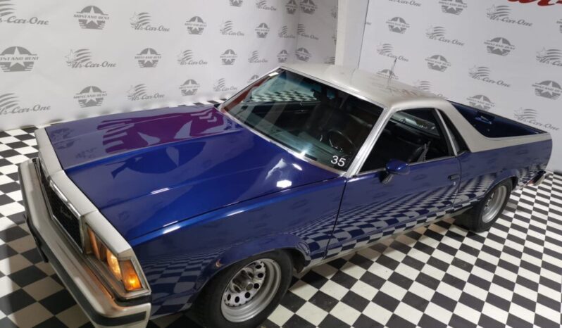 Chevrolet El Camino LPG-Gasanlage voll