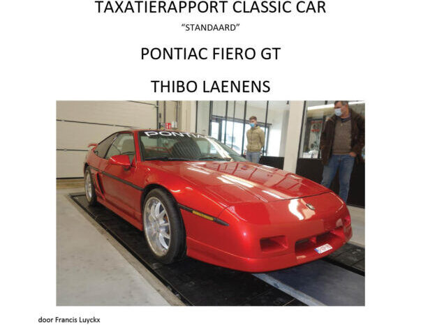 Pontiac Fiero 2.8 GT voll