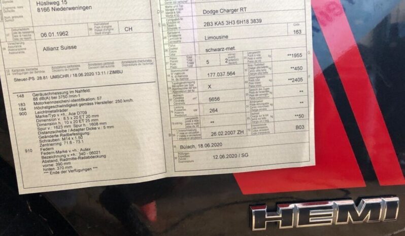 Dodge Charger HEMI voll