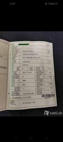 Cadillac Escalade ESV voll