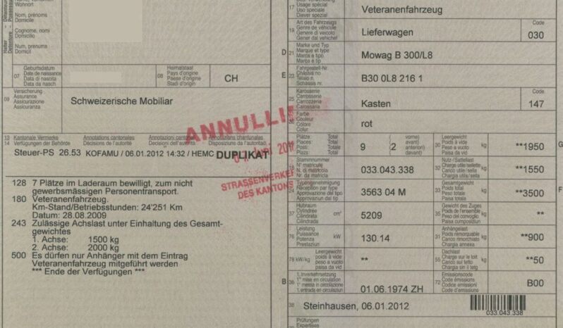 Dodge Mowag B 300/L8 voll