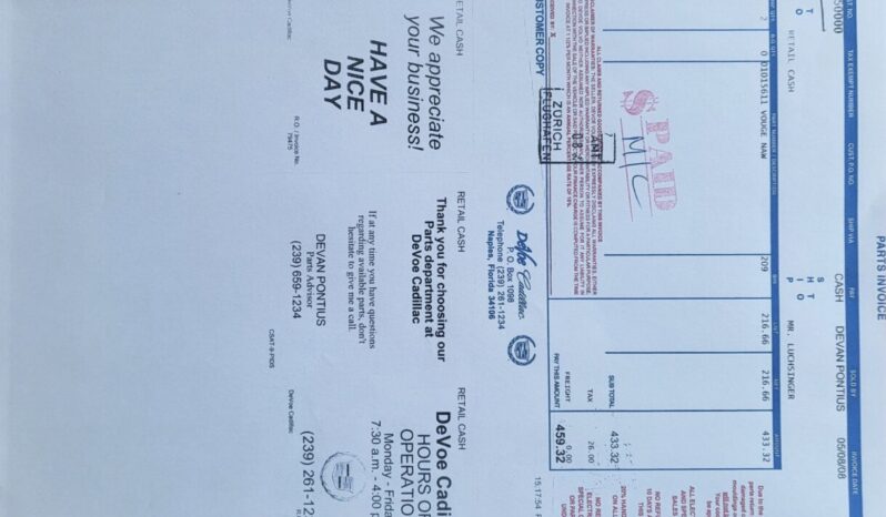 Cadillac STS Seville voll