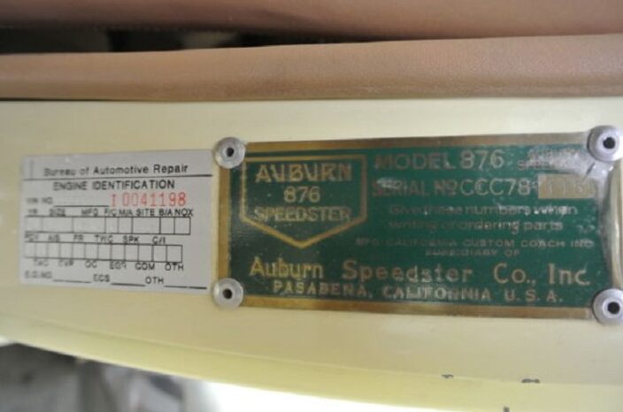 Sonstige Auburn 852 – Replica voll