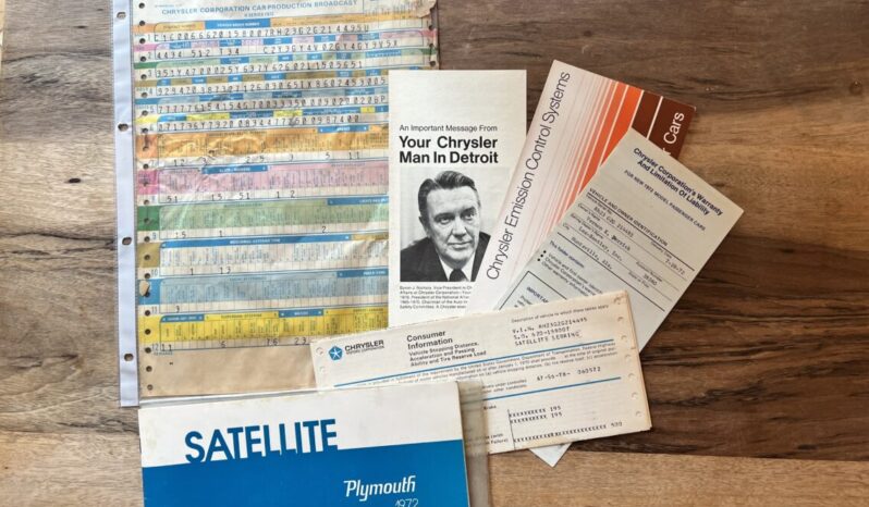 Plymouth Satellite Sebring voll